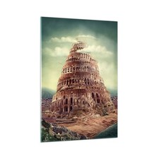 Quadro su Vetro 70x100cm Torre