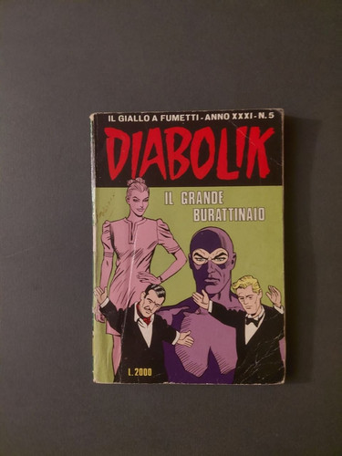 Diabolik giallo a fumetti - a,