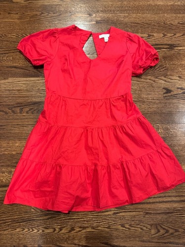 Mini abito rosso - rosso, los