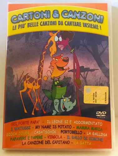 Cartoni canzoni dvd animato - &,