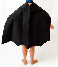 Mego mantello nero uomo per