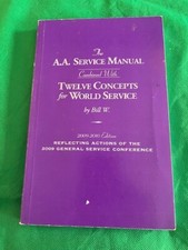 The A.A. Service Manual w/ Twelve Concepts for World Service 2009-2010
