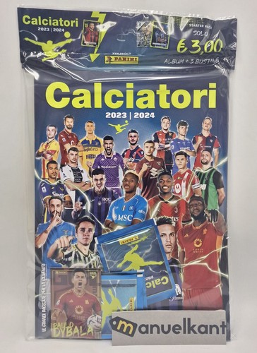 Starter pack calciatori panini - calciatori,