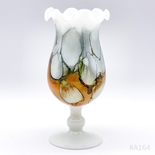 Antico vetro opale - vaso, con