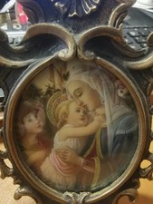 miniatura quadro madonna con