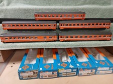 ROCO H0 AC, interessante treno Eurofima, con ÖBB+SBB+FS+SNCB+SNCF, confezione originale