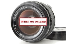 LEGGI【Ecc+5】Olympus OM System Zuiko MC Auto-W 28mm f2 obiettivo grandangolare JPN JAPAN