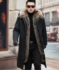 Cappotto lungo uomo foderato