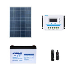 Kit solare fotovoltaico 100W