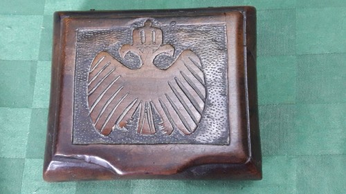 Antica tabacchiera legno di - in,
