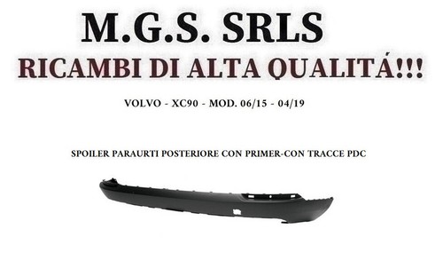 Spoiler paraurti posteriore - paraurti,