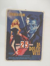 Calendario Fellini "LA DOLCE VITA" anni '60 - con rotelle per cambio data