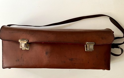 Borsa vero cuoio vintage - in,