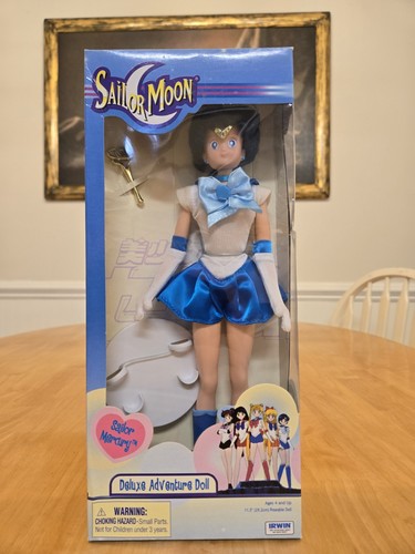 Sailor mercury moon doll - moon,