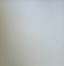 Turi Simeti stampa in rilievo firmata numerata grande ZERO Uecker Lucio Fontana