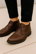 Stivaletti Vintage Timberland in pelle marrone – Ottime condizioni Uomo Tg 42