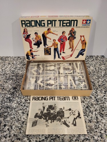 Kit modellino racing - pit, team