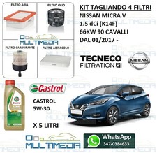 Kit tagliando filtri olio - tagliando, e