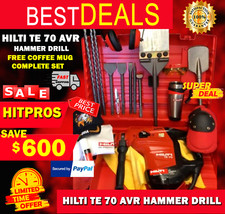 HILTI TE 70 AVR PREOWNED, FREE