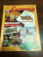 Arianna n.2  punto croce le zucche tanti ricami maglia jacquard