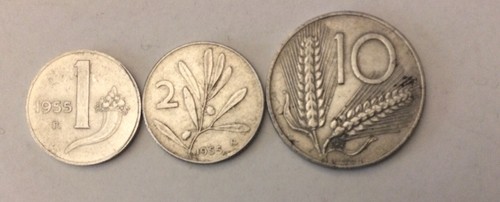 Serie lira lire 10 - 1,