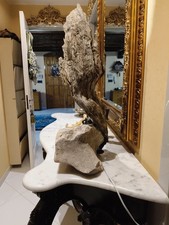 Lampada artiginale pietra e