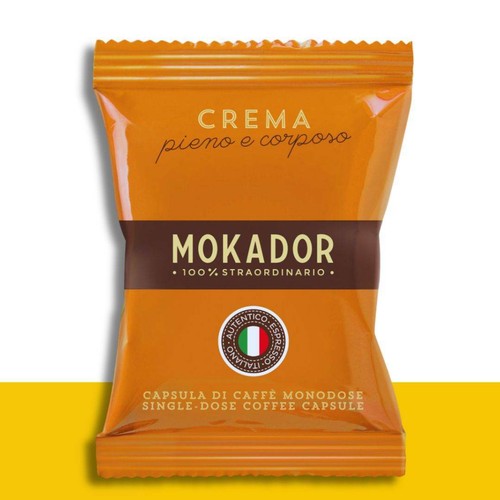 100 capsule mokador - capsule, crema