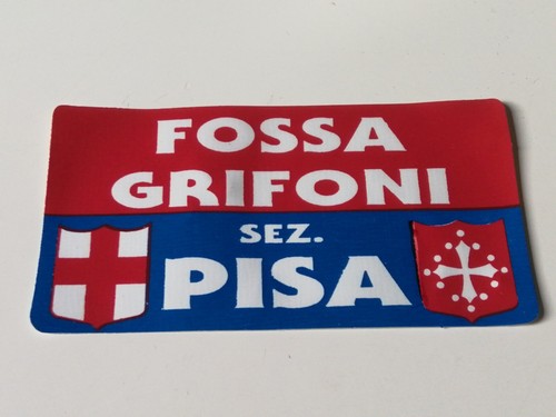 Toppa ultras fossa dei grifoni - toppa,
