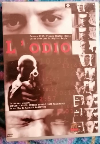 Dvd odio vincent cassel - l'odio,