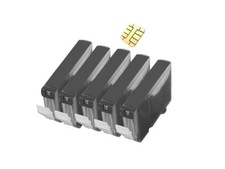 5x CARTUCCE INCHIOSTRO CHIP