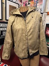 A Bathing Ape hooded beige light jacket