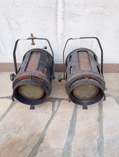 LAMPADA / FARO DA CINEMA TEATRO VINTAGE INDUSTRIAL COEMAR ITALIA ?? 2 PEZZI