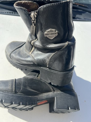 Harley davidson black leather - harley-davidson,