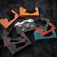 Mezza custodia in vera pelle