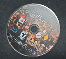 Folklore (Sony PlayStation 3 PS3, 2007) - SOLO DISCO *AUTENTICO *TESTATO