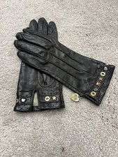 Guanti Moschino in pelle