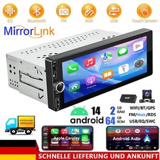 Apple Carplay autoradio 1 DIN