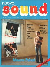Rivista Nuovo Sound n. 10 - Ottobre 1977 - In Copertina Mauro Pelosi