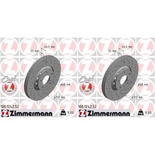 2x ZIMMERMANN Sport Dischi