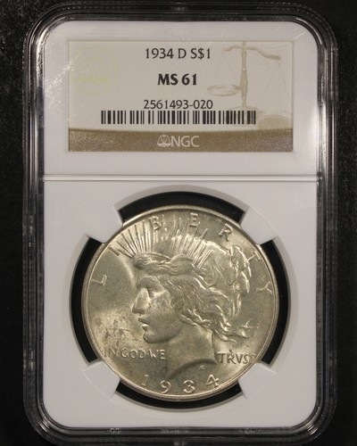 1934 dollaro della pace - -, $1