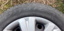 4 gomme invernali 205 55 16 + cerchi + copricerchi ford usate una sola stagione