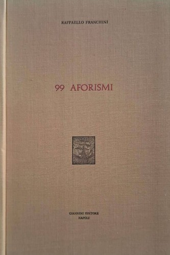 Aforismi - (autografo),