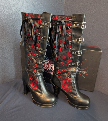 Stivali donna demonia plateau - donna,