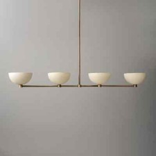 Lampadario da soffitto Light-Linear 4Dome Plafoniera Plafoniera Plafoniera di LD