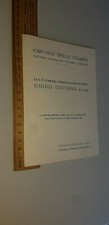 Mostra Guido Odierna da Capri - invito Catania Circolo della stampa 1950