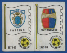 FIGURINA CALCIATORI PANINI 1979/80 N.556 SCUDETTO CASSINO CIVITANOV. REC/REMOVED