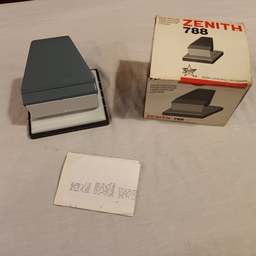 Perforatrice fogli zenith - perforatrice,