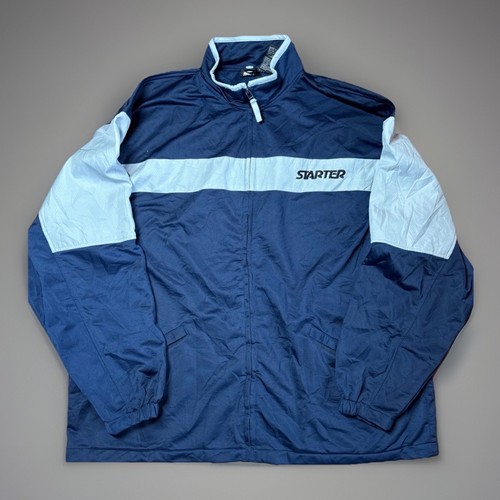 Giacca starter track blu - track,