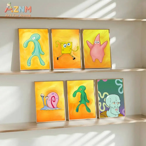 Spongebob quadro parete in - da,