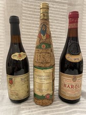 3 Bottiglie da Collezione